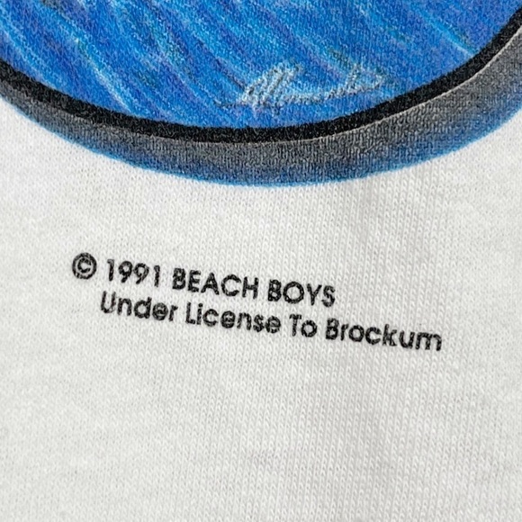 Beach Boys Rare Vintage 1991 Band Concert T Shirt - Picture 4 of 8